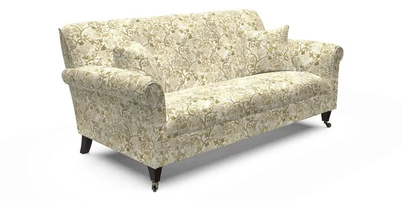 Petworth 3 Seater Sofa in Mulberry Flying Ducks