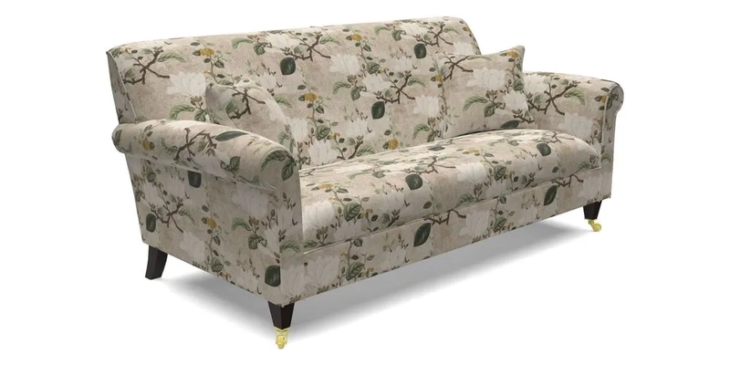 Petworth 3 Seater Sofa in Mulberry Flying Ducks