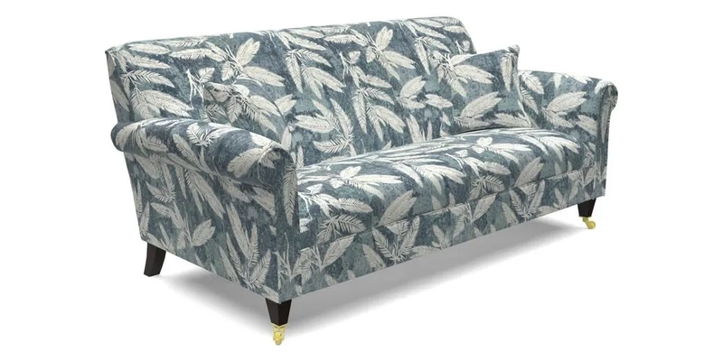 Petworth 3 Seater Sofa in Mulberry Flying Ducks