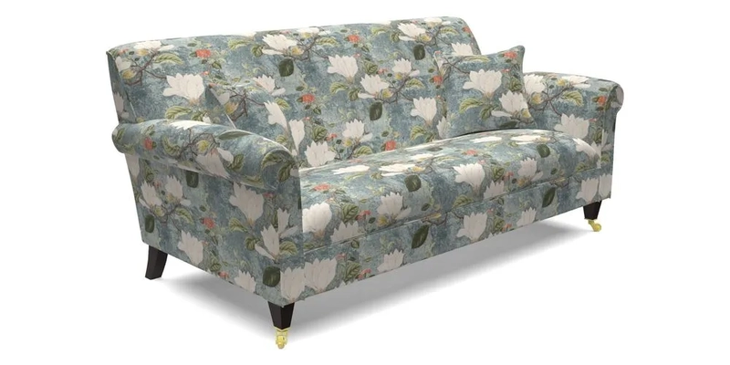 Petworth 3 Seater Sofa in Mulberry Flying Ducks