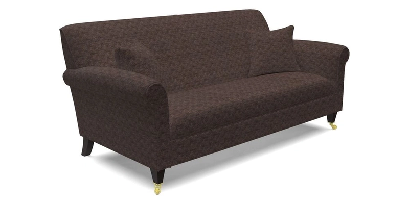 Petworth 3 Seater Sofa in Mulberry Flying Ducks