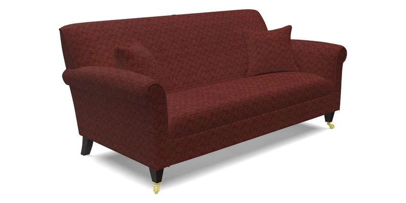 Petworth 3 Seater Sofa in Mulberry Flying Ducks