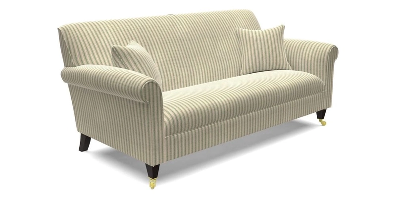 Petworth 3 Seater Sofa in Mulberry Flying Ducks