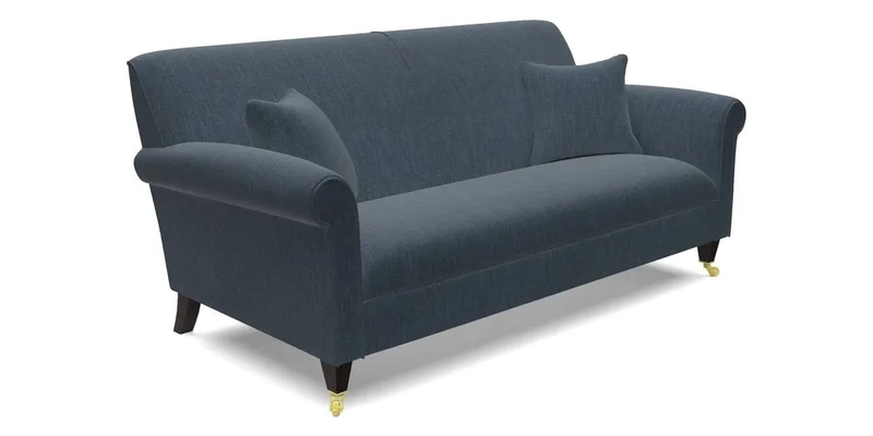 Petworth 3 Seater Sofa in Mulberry Flying Ducks