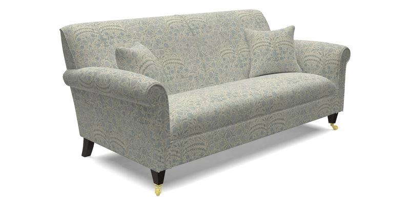 Petworth 3 Seater Sofa in Mulberry Flying Ducks