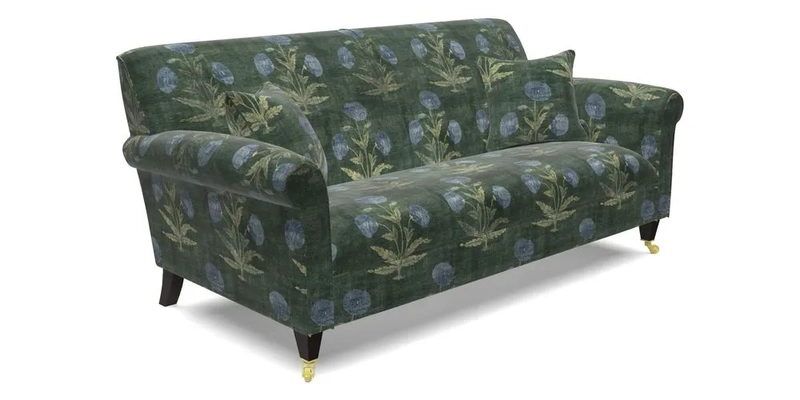 Petworth 3 Seater Sofa in Mulberry Flying Ducks
