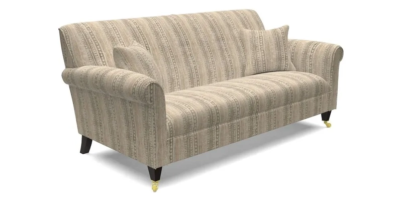 Petworth 3 Seater Sofa in Mulberry Flying Ducks