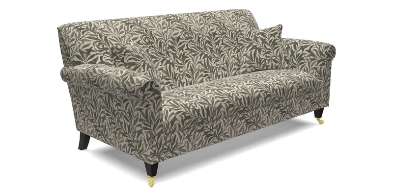 Petworth 3 Seater Sofa in Mulberry Flying Ducks