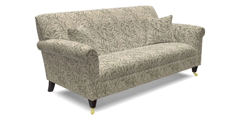 Petworth 3 Seater Sofa in Mulberry Flying Ducks