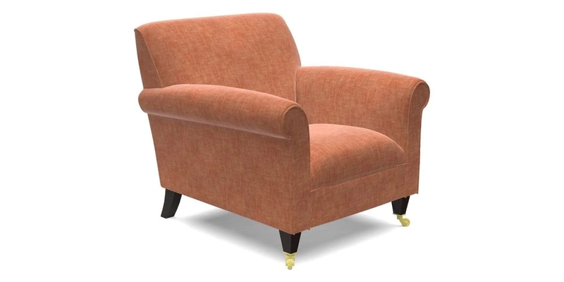 Petworth Chair in Two Tone Plain Biscuit
