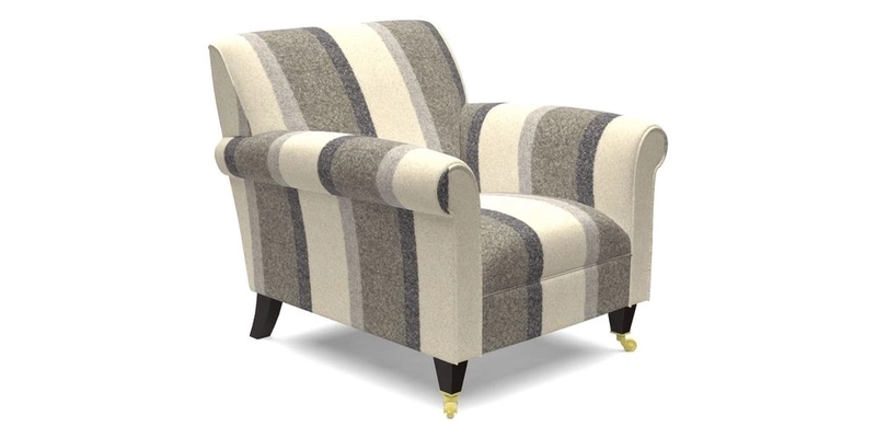 Petworth Chair in Two Tone Plain Biscuit