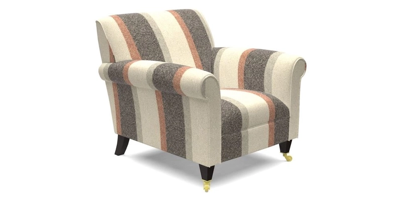 Petworth Chair in Two Tone Plain Biscuit
