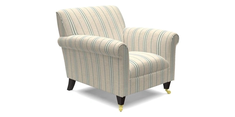 Petworth Chair in Two Tone Plain Biscuit
