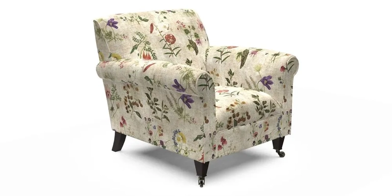 Petworth Chair in Two Tone Plain Biscuit