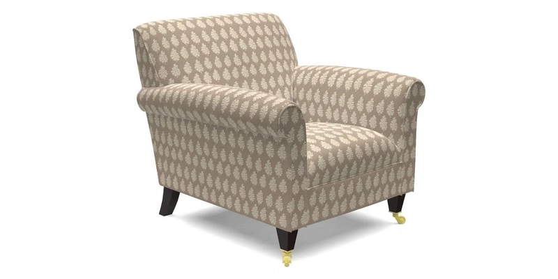 Petworth Chair in Two Tone Plain Biscuit