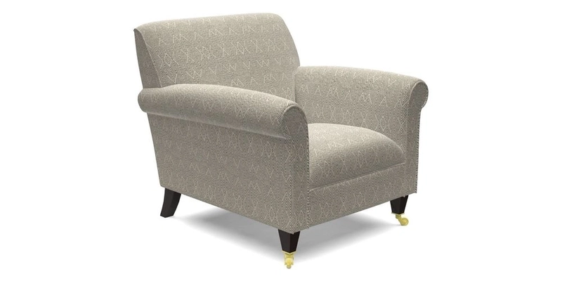 Petworth Chair in Two Tone Plain Biscuit