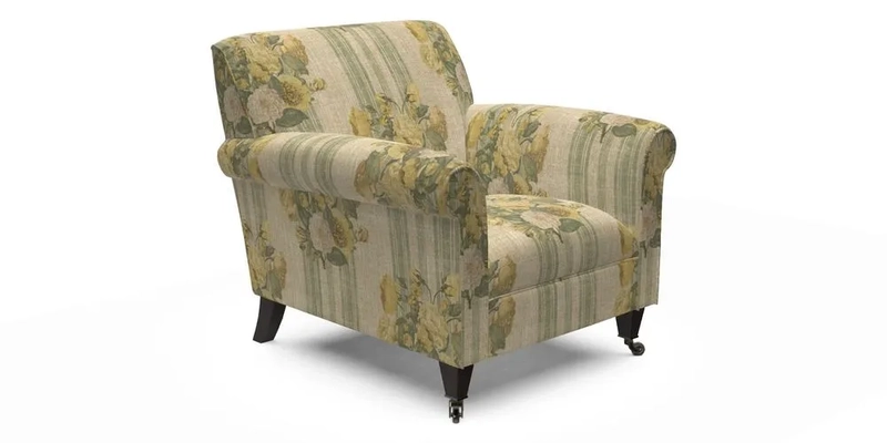 Petworth Chair in Two Tone Plain Biscuit