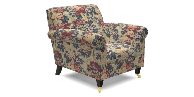 Petworth Chair in Two Tone Plain Biscuit