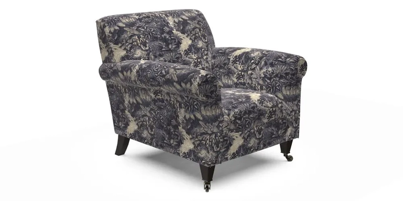 Petworth Chair in Two Tone Plain Biscuit