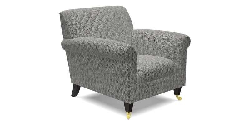 Petworth Chair in Two Tone Plain Biscuit