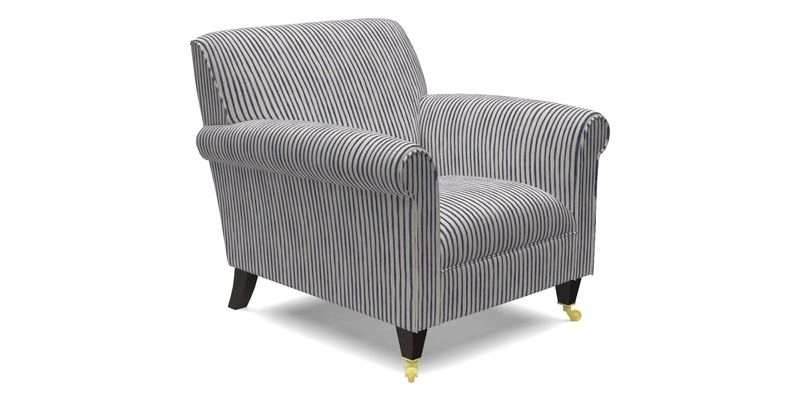 Petworth Chair in Two Tone Plain Biscuit