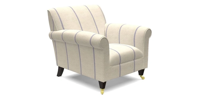 Petworth Chair in Two Tone Plain Biscuit