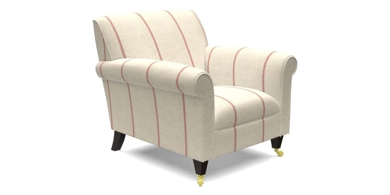 Petworth Chair in Two Tone Plain Biscuit