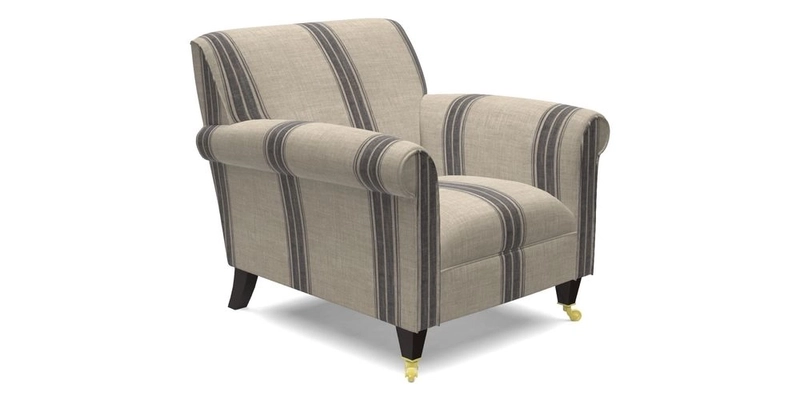 Petworth Chair in Two Tone Plain Biscuit