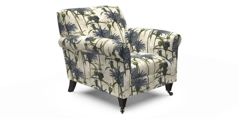 Petworth Chair in Two Tone Plain Biscuit