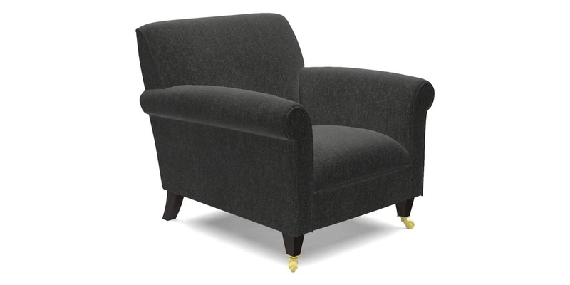 Petworth Chair in Two Tone Plain Biscuit