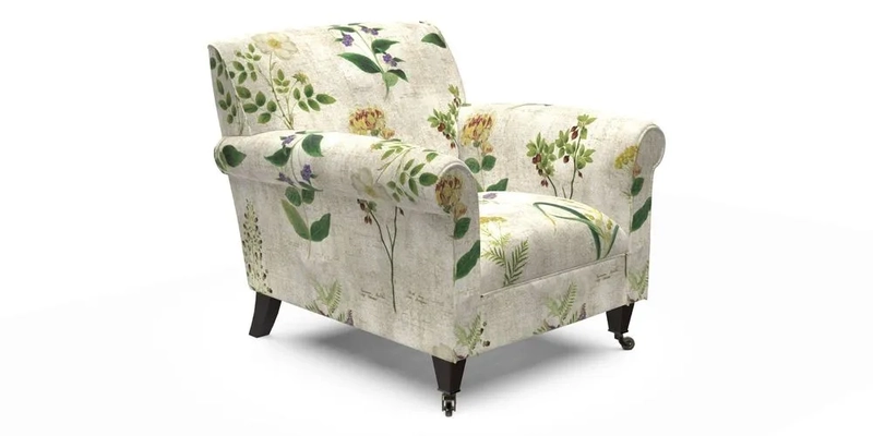 Petworth Chair in Two Tone Plain Biscuit