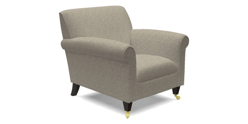 Petworth Chair in Two Tone Plain Biscuit
