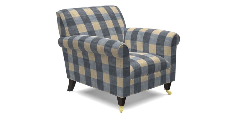 Petworth Chair in Two Tone Plain Biscuit