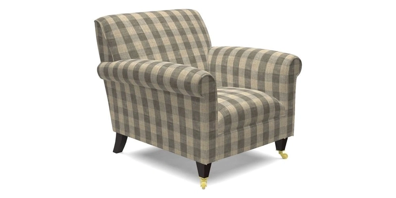 Petworth Chair in Two Tone Plain Biscuit
