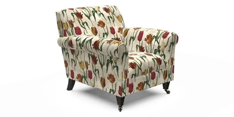 Petworth Chair in Two Tone Plain Biscuit