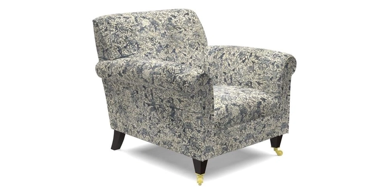 Petworth Chair in Two Tone Plain Biscuit