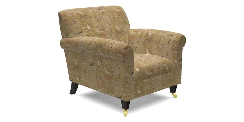 Petworth Chair in Two Tone Plain Biscuit