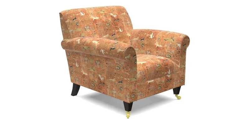 Petworth Chair in Two Tone Plain Biscuit