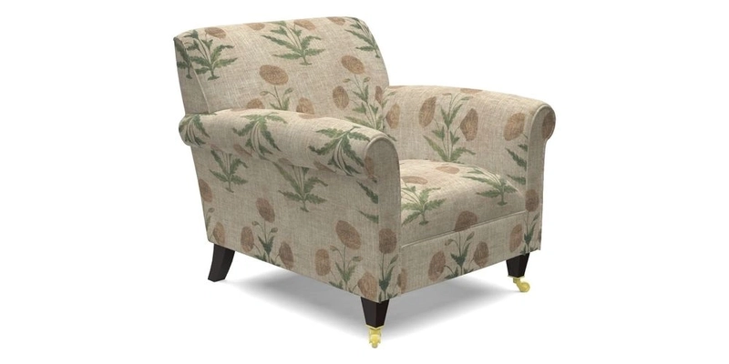 Petworth Chair in Two Tone Plain Biscuit