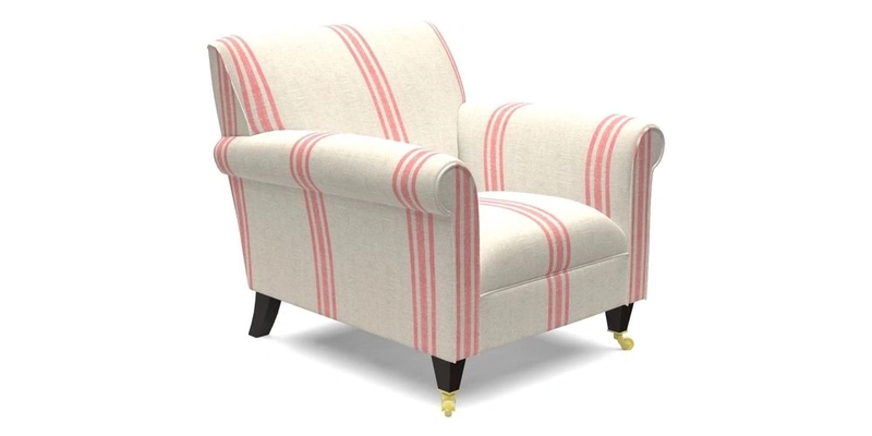 Petworth Chair in Two Tone Plain Biscuit