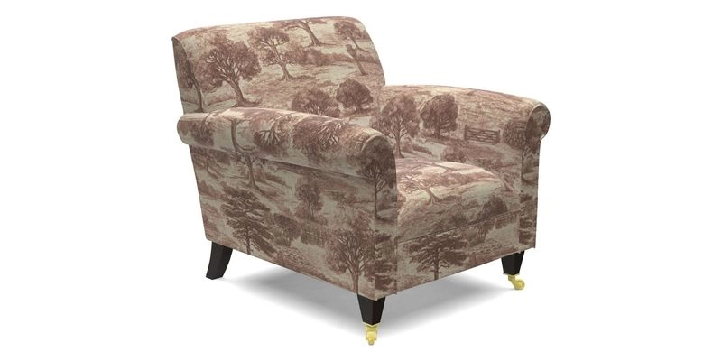 Petworth Chair in Two Tone Plain Biscuit