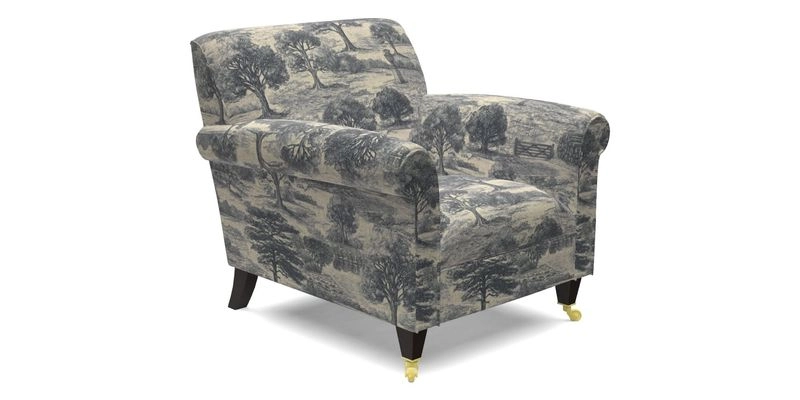 Petworth Chair in Two Tone Plain Biscuit