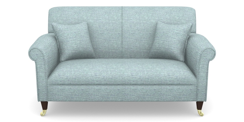 Product photograph of Petworth 2 Seater Sofa In Aqua Clean Hove - Duck Egg from Sofas and Stuff Limited