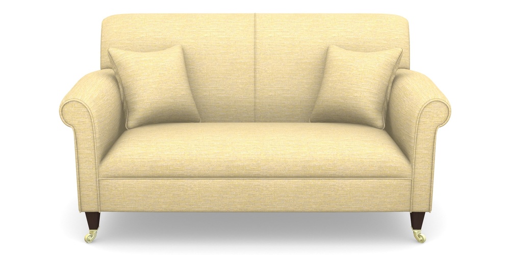 Product photograph of Petworth 2 Seater Sofa In Aqua Clean Hove - Lemon from Sofas and Stuff Limited