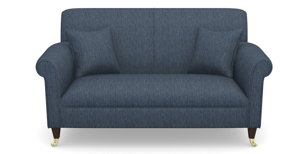 Product photograph of Petworth 2 Seater Sofa In Aqua Clean Tenby - Navy from Sofas and Stuff Limited