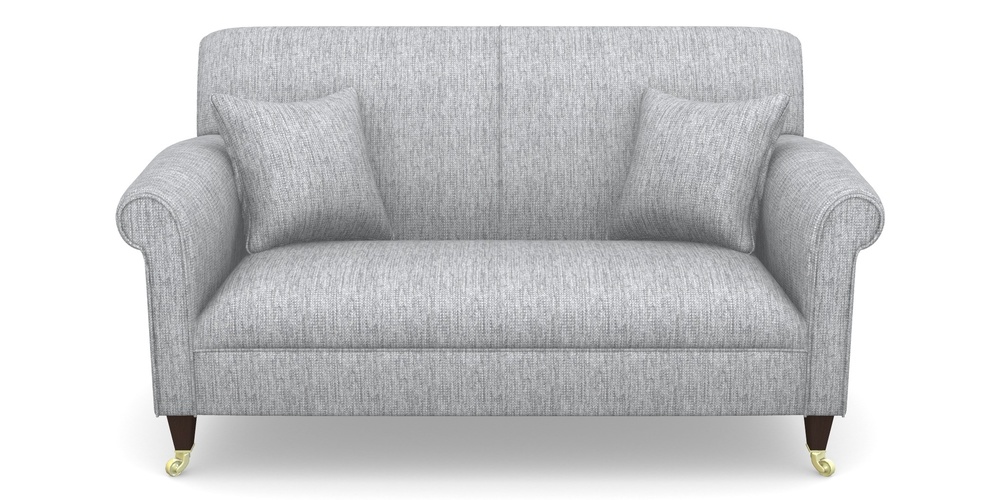 Product photograph of Petworth 2 Seater Sofa In Aqua Clean Tenby - Silver from Sofas and Stuff Limited