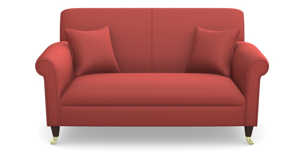 Product photograph of Petworth 2 Seater Sofa In Clever Glossy Velvet - Scorched Earth from Sofas and Stuff Limited