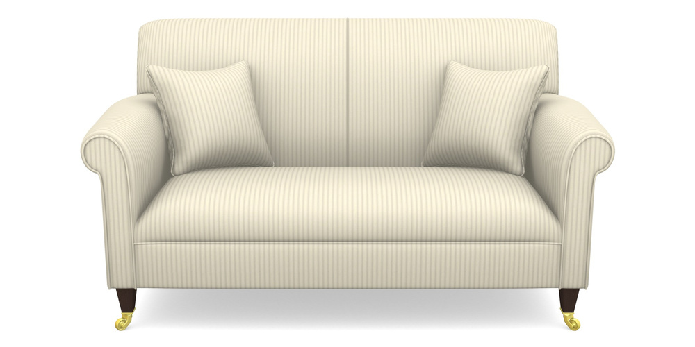 Product photograph of Petworth 2 Seater Sofa In Cotton Stripe - Grey from Sofas and Stuff Limited