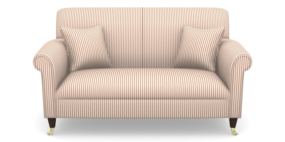 Product photograph of Petworth 2 Seater Sofa In Cotton Stripe - Peony from Sofas and Stuff Limited