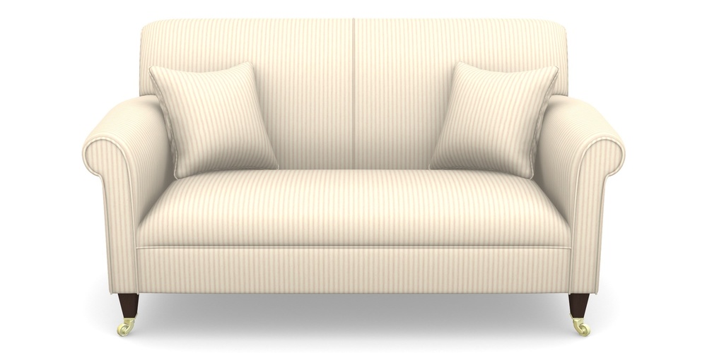 Product photograph of Petworth 2 Seater Sofa In Cotton Stripe - Pink from Sofas and Stuff Limited